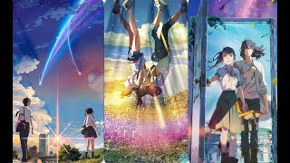 Theme songs of Your Name Weathering With You and Suzume  Makoto Shinkai’s blockbuster films [upl. by Pippy313]