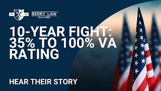 35  100 VA Disability Rating  Veteran’s 10Year Fight to Secure LifeChanging VA Benefits [upl. by Ahsocin550]