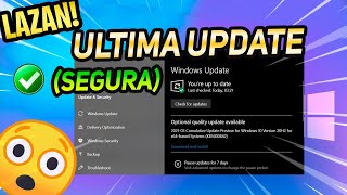 LANZAN⚡ Ultima UPDATE SEGURA para Windows 10  Con AUMENTO de RENDIMIENTO😵 [upl. by Eiryk476]