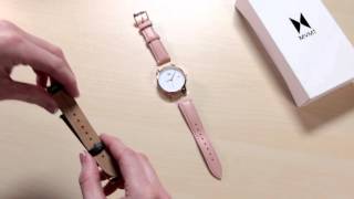 How to Change MVMT Straps  Womens Watches Short [upl. by Jacobine]