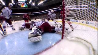 Henrique OT goal handshakes NY Rangers vs New Jersey Devils Game 6 52512 NHL Hockey [upl. by Bertina]