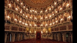 Places to see in  Mantova  Italy  Teatro Bibiena [upl. by Bohrer272]