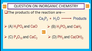 OQV NO – 283 What happens when water H2O is added to calcium phosphide Ca3P2 [upl. by Nirual]