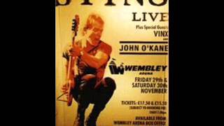 STING  London UK 30111991 quotWembley Arenaquot FULL AUDIO SHOW FM RADIO [upl. by Enelyam239]