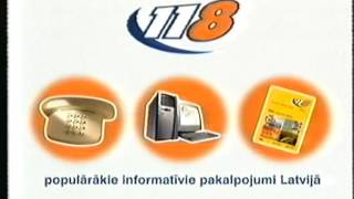 LTV1 reklāmas 2002 gada 25 maijs [upl. by Etterraj]