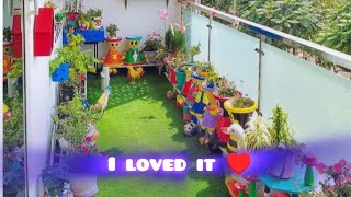 Transforming My Balcony Into A Cosy ParadiseMust Watch♥️ [upl. by Jerz]