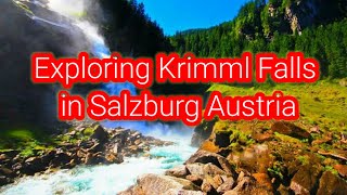 Krimml Falls in Salzburg Austria  Best Travel Destinations [upl. by Llenram]