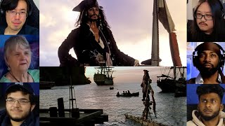 Captain Jack Sparrow Entry  Pirates of the Caribbean  1  Reaction Mashup  pirates [upl. by Krischer]