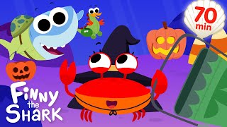 Hello My Friends  More  Kids Halloween Songs Plus Classroom Fun  Finny The Shark [upl. by Arie]