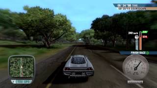 Test Drive Unlimited 1 Saleen S7 Twin Turbo Top Speed GTX 650 Ti [upl. by Hsinam]