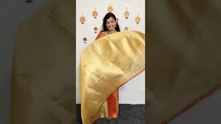 Saree with dupatta saree rekhamishra sareewearing [upl. by Ahtanaram61]