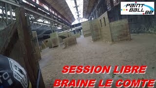 PAINTBALLBE  MATCH A MORT  Braine Le Comte  Session Libre  10022019 [upl. by Anaeda14]