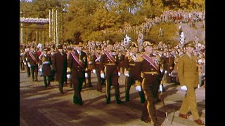 King Haakon VII of Norway funeral 1957 [upl. by Stagg]