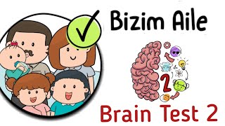 Brain Test 2  Bizim Aile Seviye 1  20 [upl. by Killen]