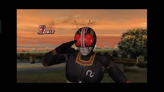 仮面ライダーブラックVSシャドームーン Kamen rider black vs shadow moon  kamen rider super climmax [upl. by Reggy]