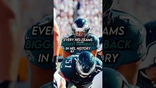 Every NFL Teams Biggest Comeback In History shorts [upl. by Weatherley]