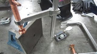 Tool Time 42 Welding Table Clamp Design [upl. by Ynahpets]