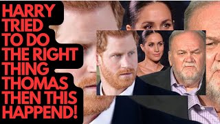 HARRY REACHED OUT TO THOMASMEGHAN STEPPED IN  WHAT HAPPENED NEXT meghanandharry meghan royal [upl. by Eeimaj]