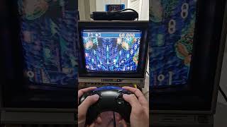 Sonic Spinball CRT gameplay [upl. by Marillin]