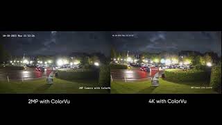 Hikvision 4K 8MP ColorVu IP PoE Turret Camera Demo [upl. by Earley660]