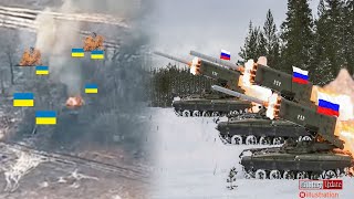 Massive Fire  TOS1A Solntsepek and KA52 Assault Ukrainian Military [upl. by Katharine]