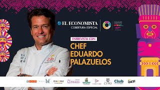 Entrevista con Chef Eduardo Palazuelos  Cobertura Tianguis Turístico [upl. by Yrekcaz233]