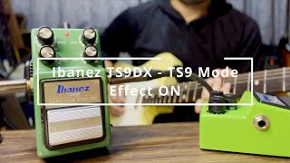 Ibanez TS9DXをサウンドレビュー！4種類のモード＆TS9やヴィンテージTS808と弾き比べしてみてみた [upl. by Yrol732]