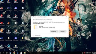 ✔️ Solución quotNecesita Permisos Para Realizar Esta Acciónquot l Windows 10 2023 [upl. by Dredi841]