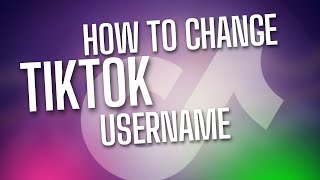 How to change username on TikTok Step By Step 2024 [upl. by Aleen414]