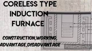 Coreless type induction furnace [upl. by Aikel]