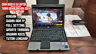 CARA MAIN FF DI LAPTOP TANPA DOWNLOAD APK 2024 WINDOWS 78 dan 10 RAM 1GB2GB dan 4GB WORK 100 [upl. by Neill922]