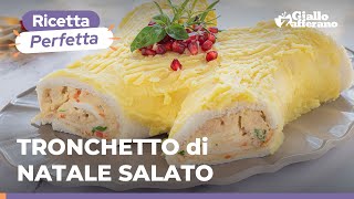 TRONCHETTO di NATALE SALATO l’antipasto perfetto per le feste 🎄🪵🎅 [upl. by Ilyak426]