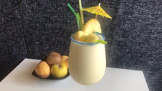 Piña colada Cocktail 🍍 🍸 rhum blanc au mixer [upl. by Ras964]