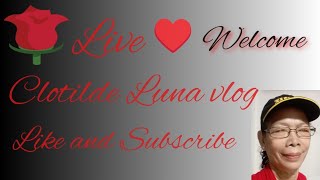 Clotilde Luna Vlog is live  56 Welcome Baba bahay Play video [upl. by Frohman]