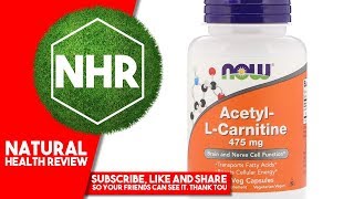 Now Foods Acetyl L Carnitine 475 mg 100 Veg Capsules [upl. by Iridis930]