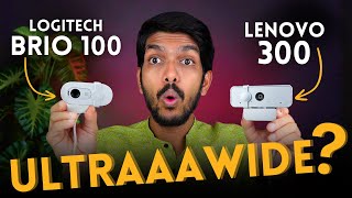 Lenovo 300 FHD vs Logitech Brio 100  Best Webcam for Streaming Laptop PC YouTube  Hindi [upl. by Georgi767]