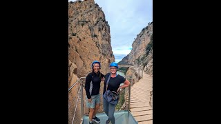 Caminito Del Rey with Hazel  Oct 2024 [upl. by Lybis]