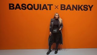 I went to the Basquiat x Banksy exhibit [upl. by Porett]