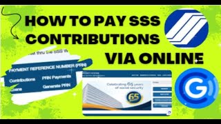 HOW TO PAY SSS CONTRIBUTIONS VIA GCASH  Bryllez Channel [upl. by Hilly]