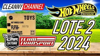 HOT WHEELS TEAM TRANSPORT 2024 LOTE 2 PTBR Cleanny channel 1517 [upl. by Dleifyar]