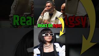 HONEY SINGH FAVOURITE FEMALE RAPPER 😯  HONEY SINGH REACT ON AGSY 🙄  shorts viral crazyajay [upl. by Amarillis]