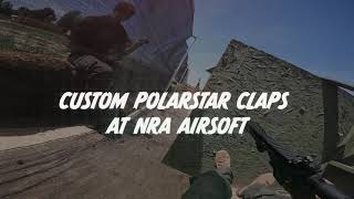 Polarstar F2 Claps  New Polarstar Build at NRA Airsoft [upl. by Reivazx]