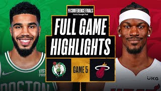 2 CELTICS at 1 HEAT  FULL GAME HIGHLIGHTS  May 25 2022 [upl. by Rex]