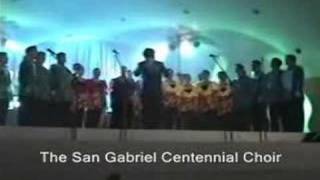 Pilipinas  San Gabriel Centennial Choir [upl. by Dunning]