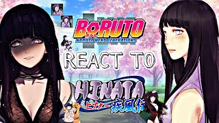 🐼🐻‍❄️🐨BORUTO NARUTO NEXT GENERATION  FUTURE BORUTO AND KAWAKI REACT TO HINATA HYUGA🐼🐻‍❄️🐨 [upl. by Weaks]