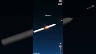 Spaceflight Simulator Armored threestage Orbital rocket [upl. by Auqenaj165]