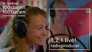 Radio DJproducer voor een dag bij SLAM  Randstad  Dag 90 [upl. by Ydnat155]