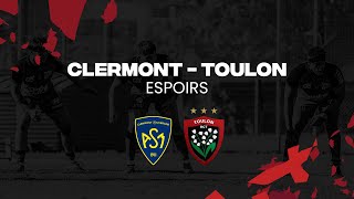 Espoirs  Clermont vs Toulon [upl. by Hukill]