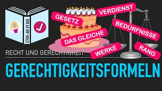 Was ist gerecht  Gerechtigkeitsformeln [upl. by Doersten]