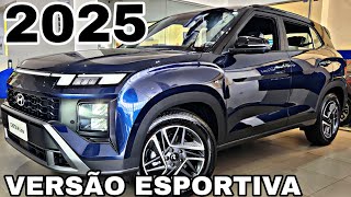 NOVO HYUNDAI CRETA NLINE 2025 EM DETALHES [upl. by Namijneb492]